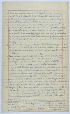 A Letter about Tariq Shaumaly 