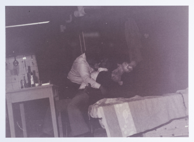 Footage taken from the theatrical performance of "The Two Expatriates" at the Omareyah School theatre in Jerusalem