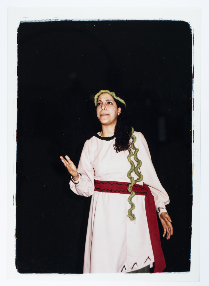 عرض مسرحية الزير سالم في افتتاح مسرح وسينماتك القصبة