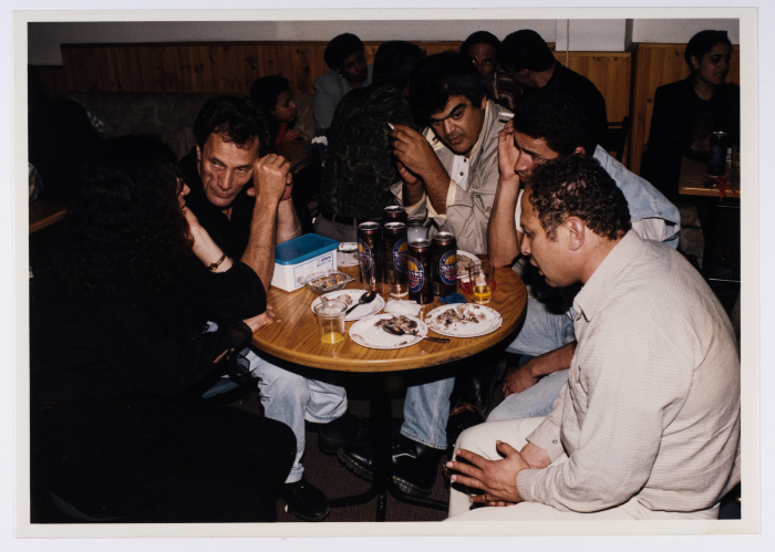 حيّان الجعبة وصالح بكري وأبيه محمد البكري وغسان عباس في سهرات الأحد بالقدس