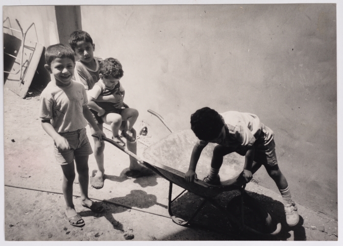 Children Playing during the Israeli Invasion of Lebanon