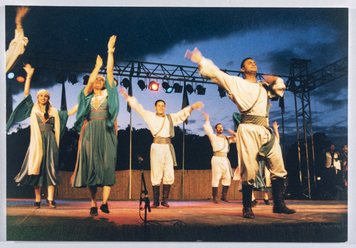 French folklore group tour in 1999