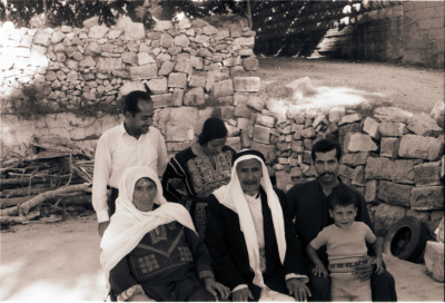 A Group Photograph of a Palestinian Extended Family 