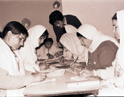 Part of One of the Literacy Classes 