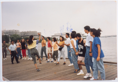 Folk Arts Band Tour in America in 1991
