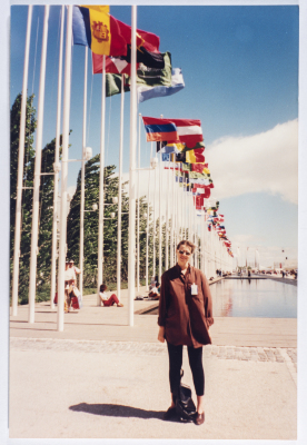 Folk Arts Band Tour in America in 1991