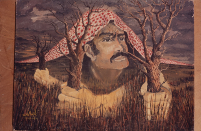 لوحة للفنان عدنان الزبيدي 