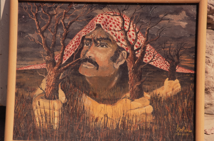 لوحة للفنان عدنان الزبيدي 