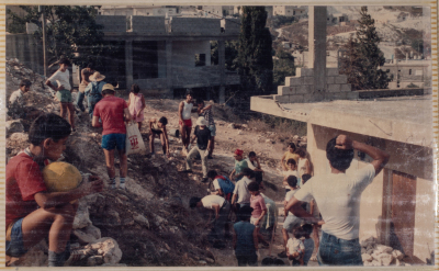  Eleventh volunteer camp in the city of Nazareth