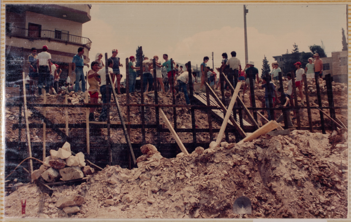  Eleventh volunteer camp in the city of Nazareth