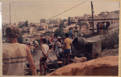  Eleventh volunteer camp in the city of Nazareth