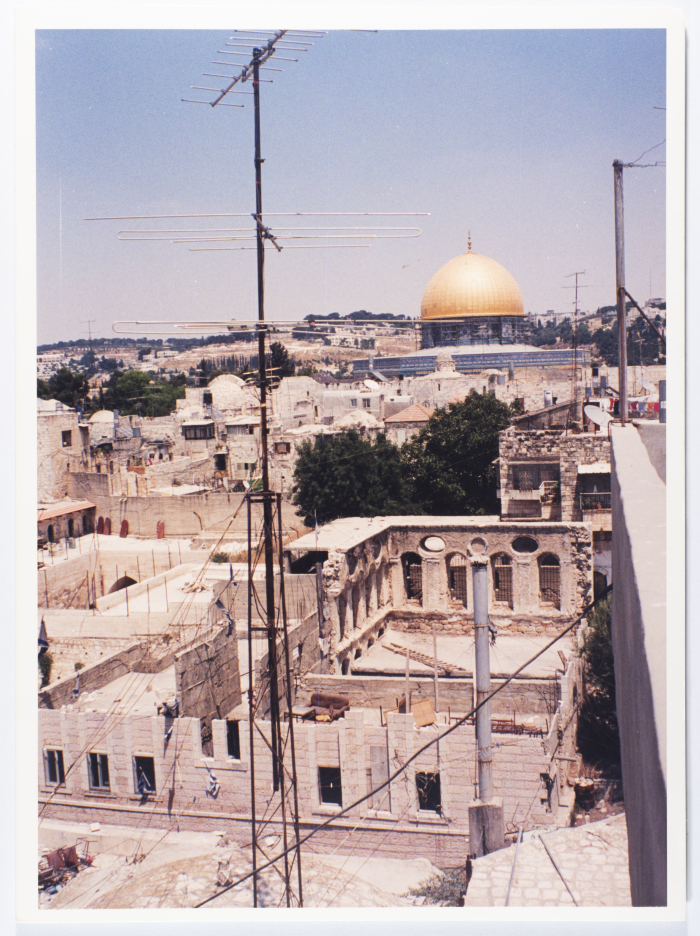 The Dome of the Rock and the Old City of Jerusalem