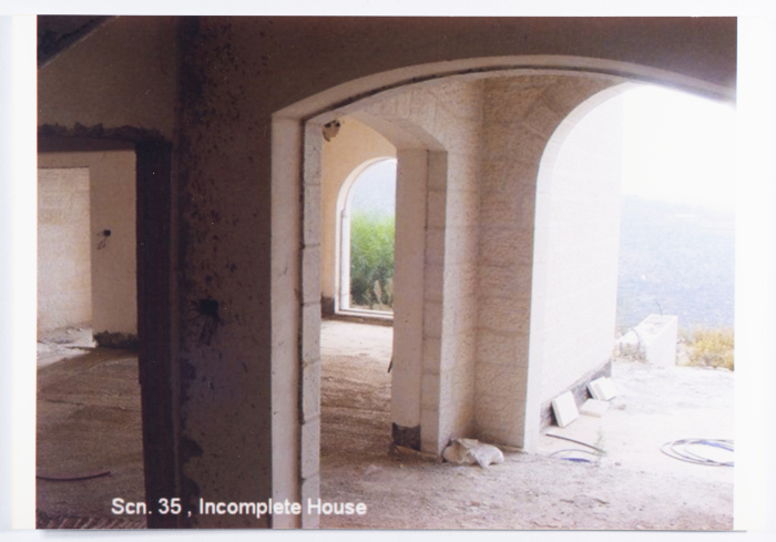 A house under construction