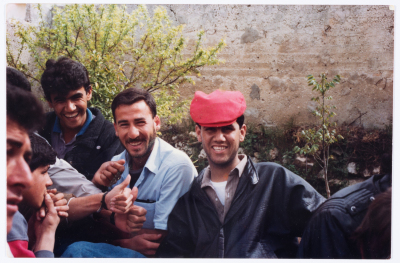 The Shaheed Mohammad Abu ʿaker with Friends 