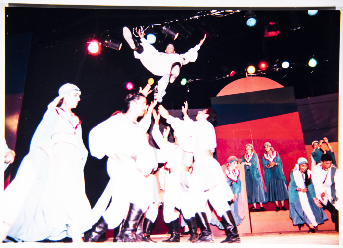 من عرض فرقة الفنون الشعبية 