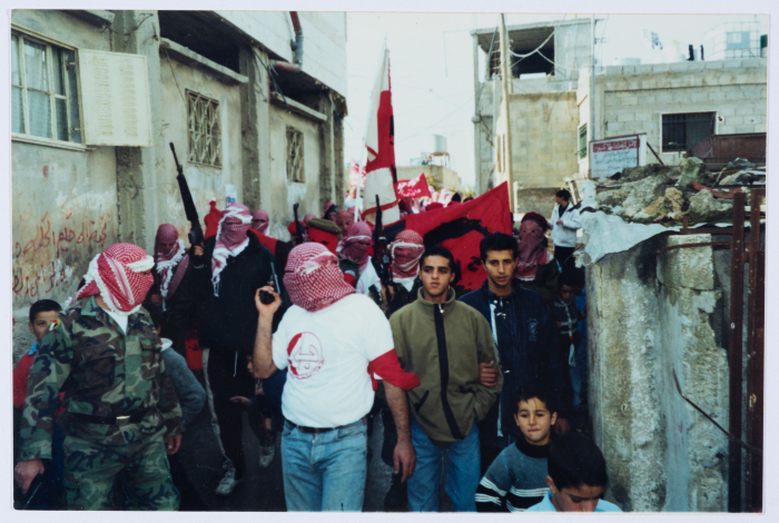 A March Led by the Popular Front for the Liberation of Palestine in Dheisheh Refugee Camp
