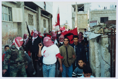 A March Led by the Popular Front for the Liberation of Palestine in Dheisheh Refugee Camp
