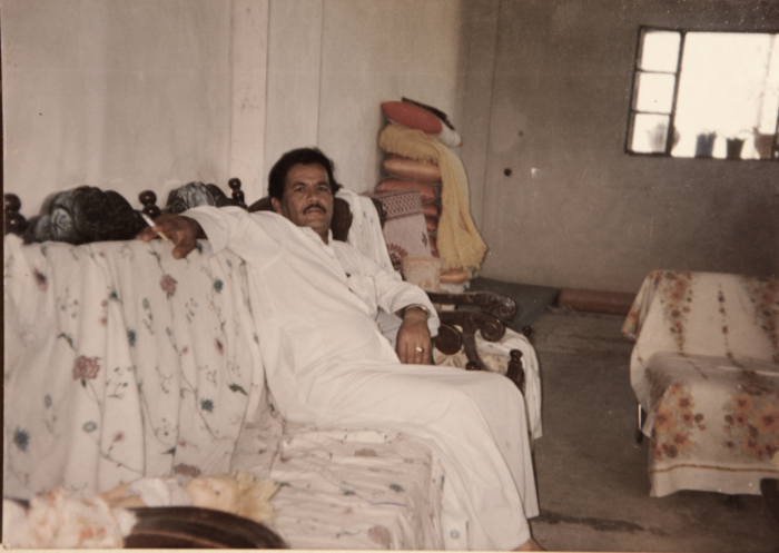 Naʿim Abu ʿaker at the Family's House