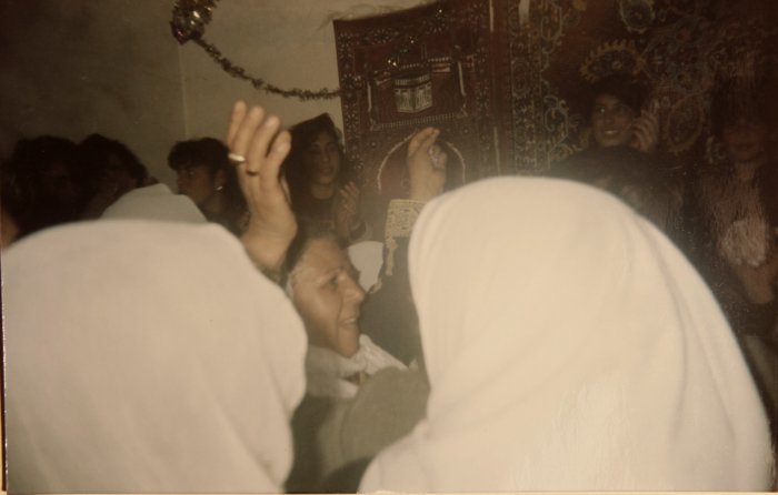 Malika Abu ʿaker at a Celebration