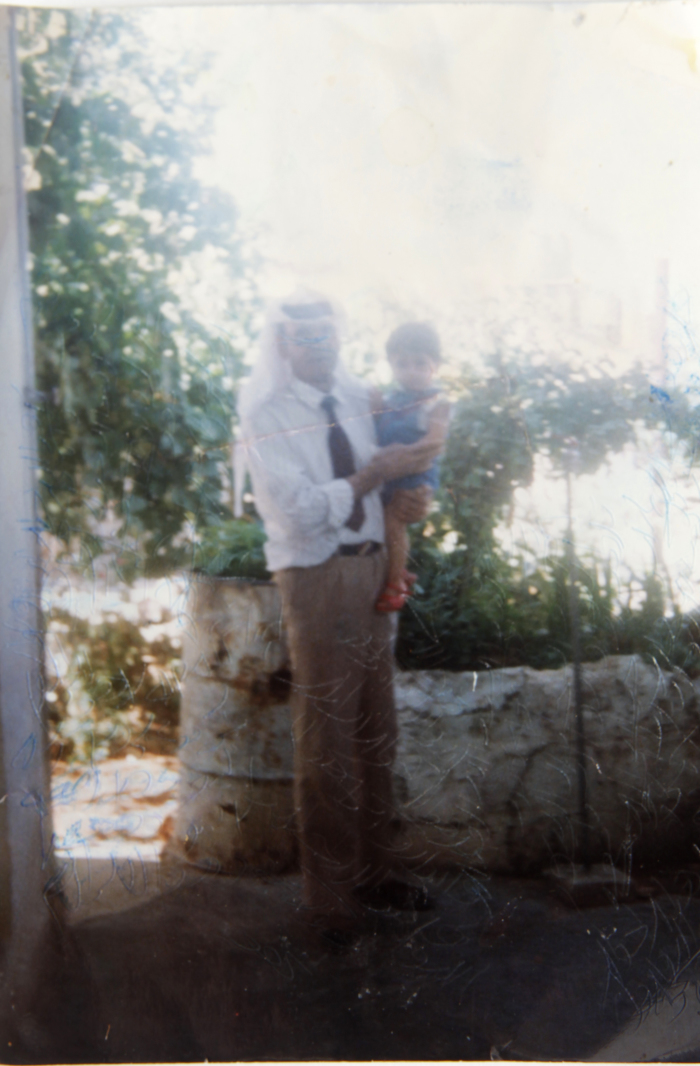 A Photograph of Awny abu Aker 