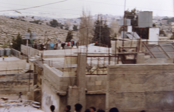 Buildings in Dheisheh Refugee Camp
