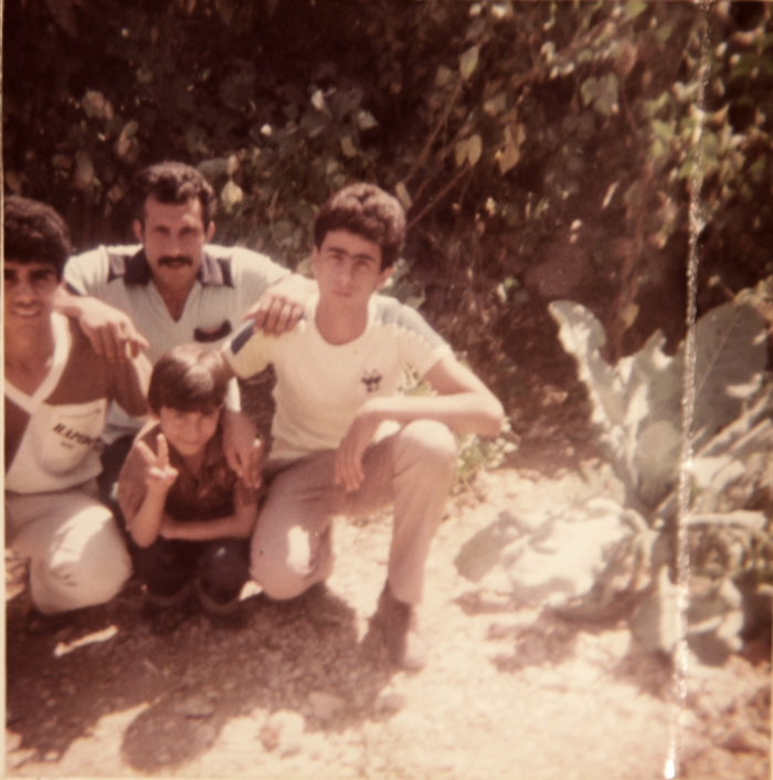 Nidal abu ʿaker with his Neighbours 