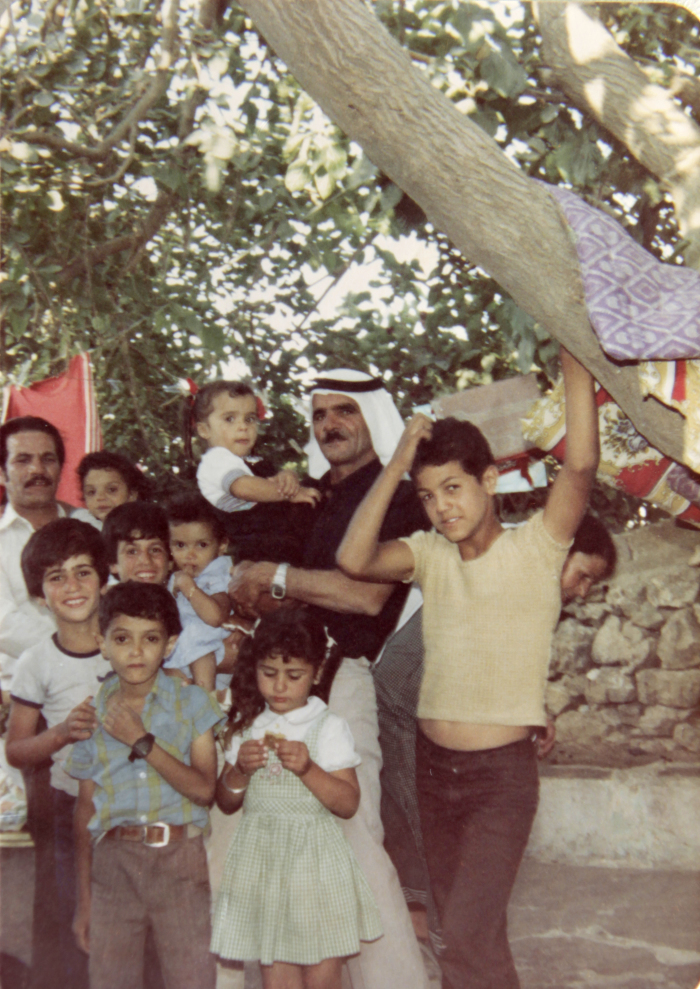 A Photograph of Members of the Abu Aker Family 