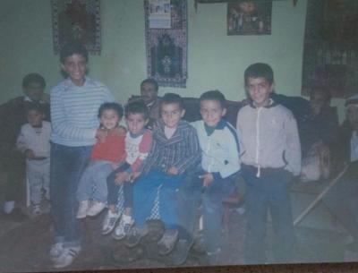 A Photograph of Palestinian Children from the Mʿaiwy Family 