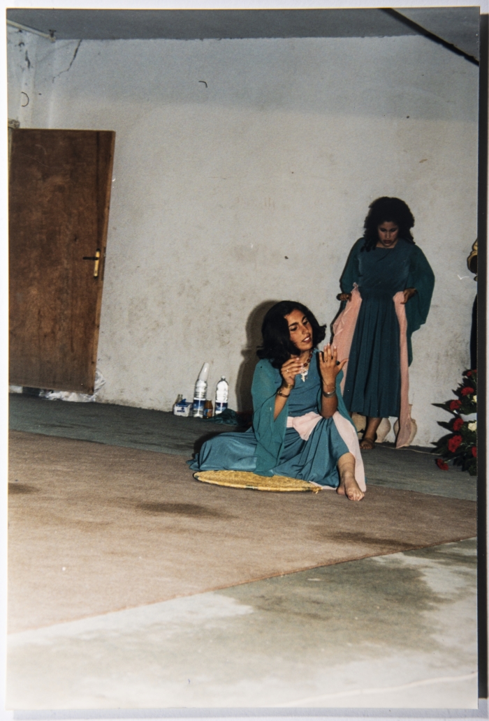 El-Funoun Palestinian Popular Dance Troupe Performing in Dheisheh Palestinian Refugee Camp
