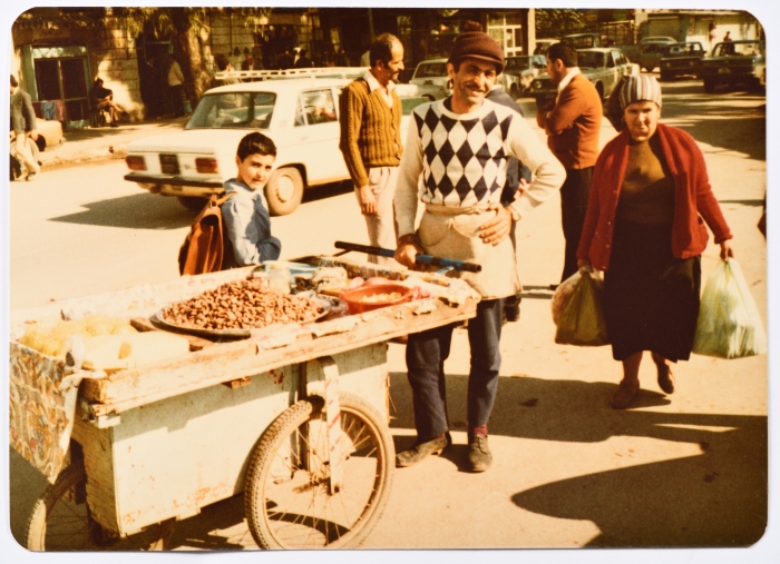 A Broad Bean Street Vendor