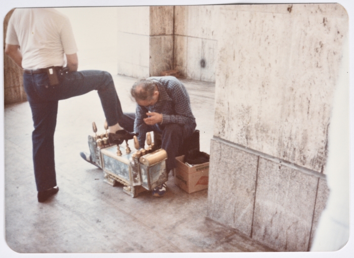 A Boot Polisher