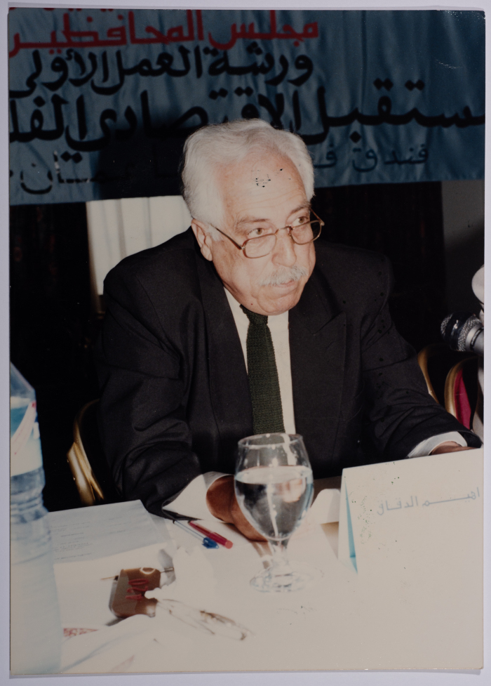 السيد ابراهيم الدقاق خلال ورشة عمل