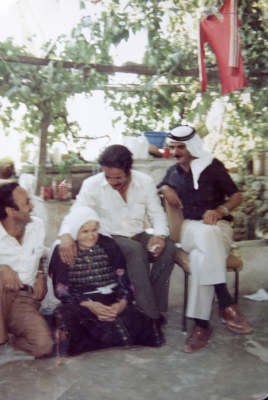 A Photograph of Yamina Aallan with Family Members in Dheisheh Palestinian Refugee Camp