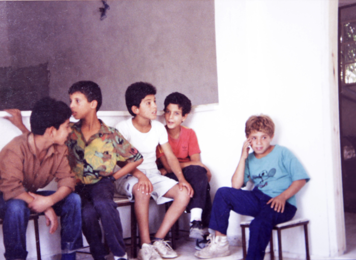 A Photograph of Palestinian Refugee Children in Dheisheh Refugee Camp
