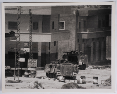 Two Tanks, Beirut, 1982- 1985