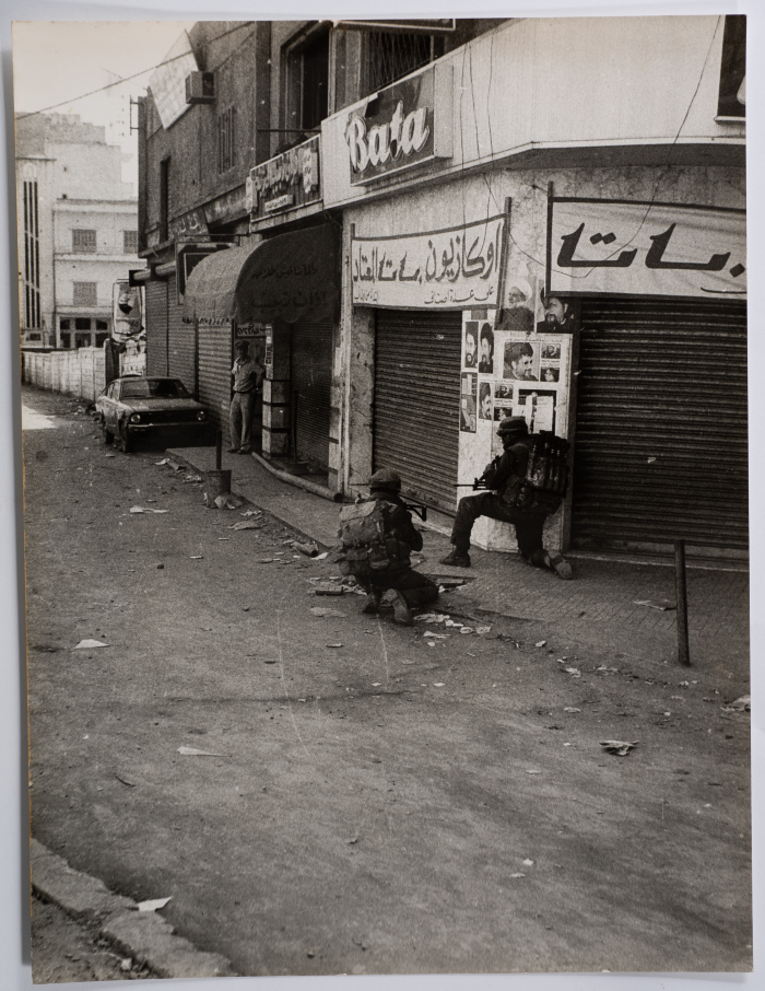 Two Soldiers, Beirut, 1982- 1985