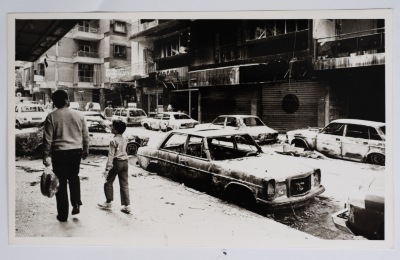The Trail of Destruction Caused by the Clashes, West Beirut, 1985- 1988 