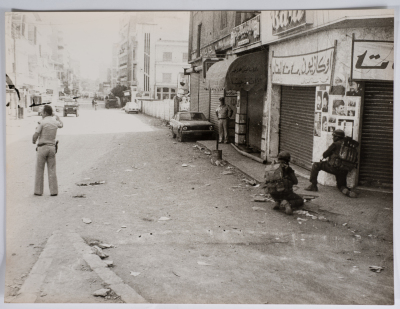 A Scene from a Battle, Beirut, 1982- 1985