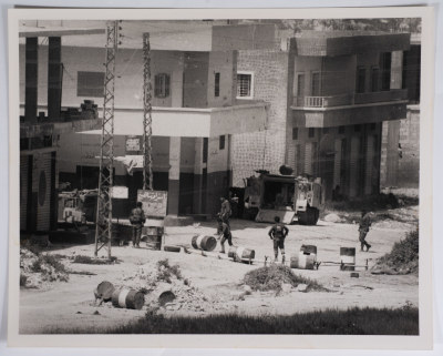 A Scene from a Battle, Beirut, 1982- 1985
