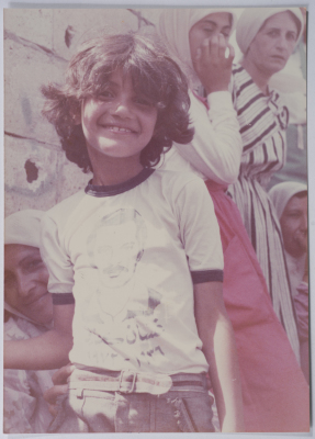 A Refugee Palestinian Girl Child, Ein El Hilweh Camp, 1982- 1989