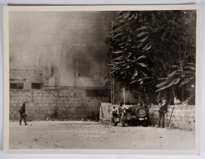 A Scene from a Battle, Beirut, 1982- 1985