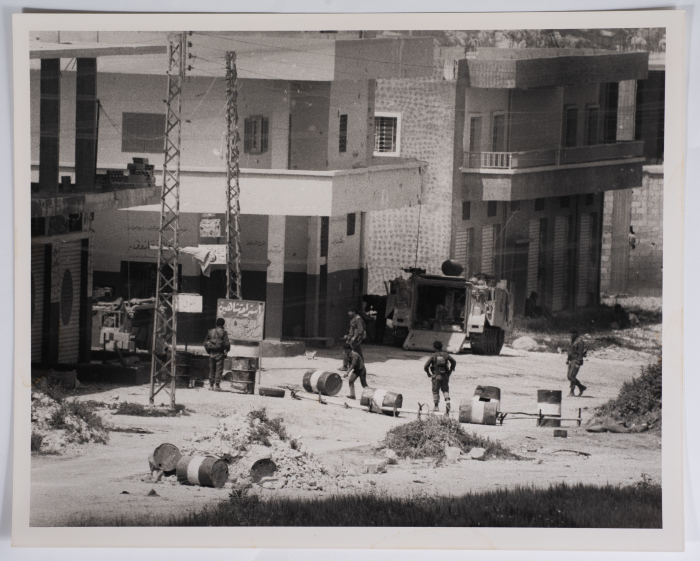 A Scene from a Battle, Beirut, 1982- 1985
