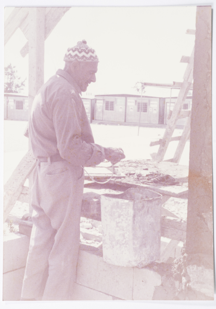 A Construction Worker, Ein El Hilweh Camp, 1982- 1989