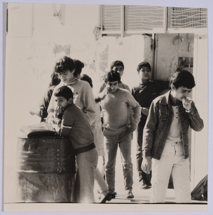 Students, Burj al-Barajneh Camp, 1980- 1989
