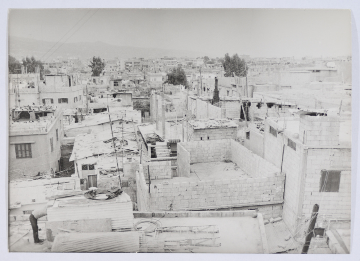 The Rooftops of Houses, Burj al-Barajneh Camp, 1980- 1989