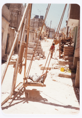 Children in a Palestinian Refugee Camp, Jordan, 1980- 1989
