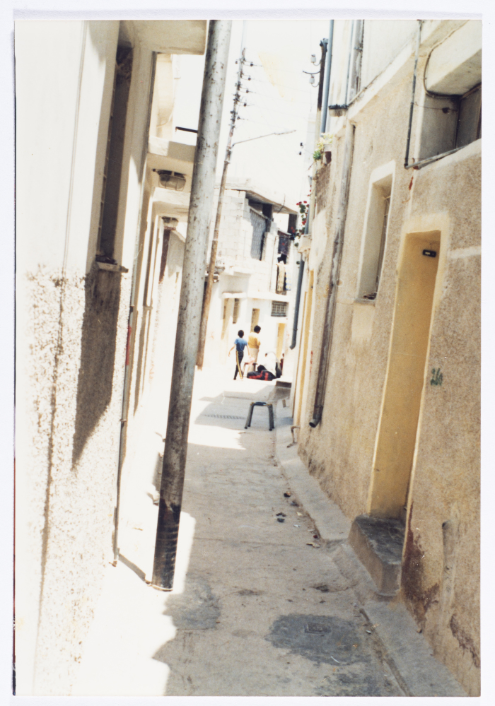 An Alleyway in a Palestinian Refugee Camp, Jordan, 1980- 1989