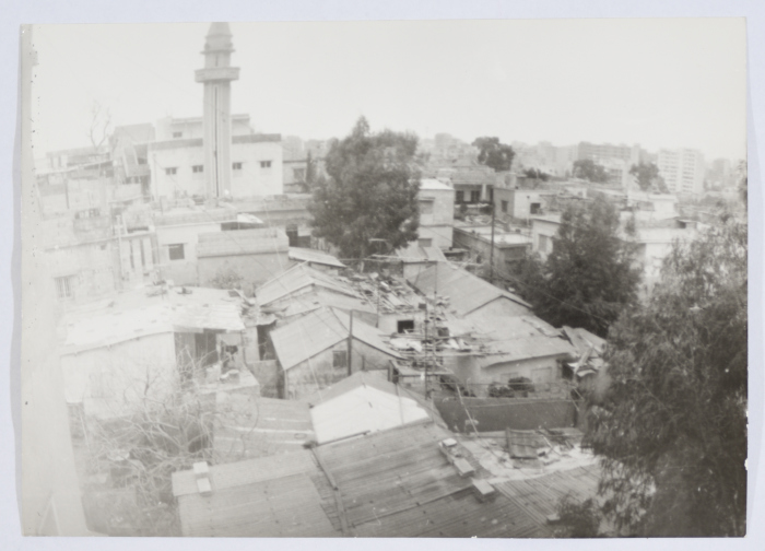 The Rooftops of Houses, Burj al-Barajneh Camp, 1980- 1989