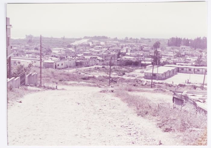 مشهد عام، مخيم عين الحلوة، 1980- 1989