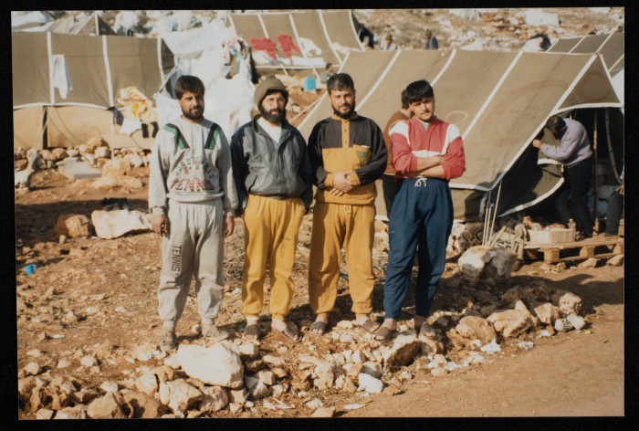 Four of the Marj az-Zuhur Deportees, South Lebanon, 1993